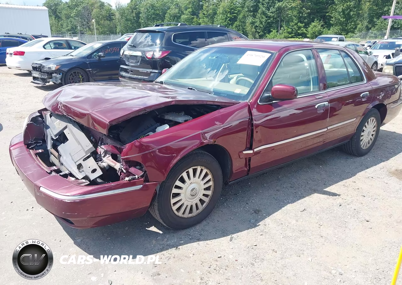 2007 Mercury Grand Marquis Ls VIN:2MEFM75V07X639954 - 2