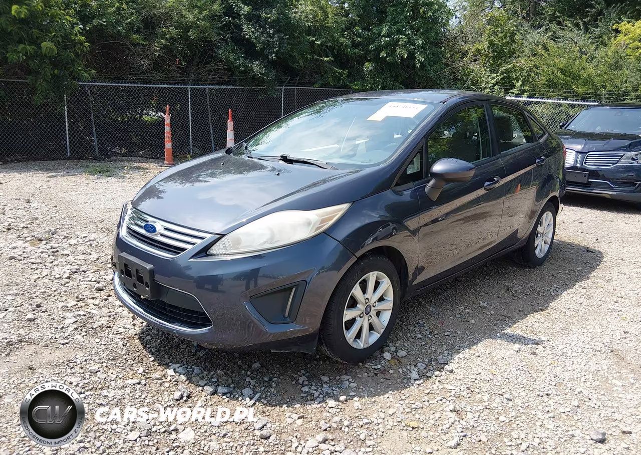 2012 Ford Fiesta Se VIN:3FADP4BJ1CM137417 - 2