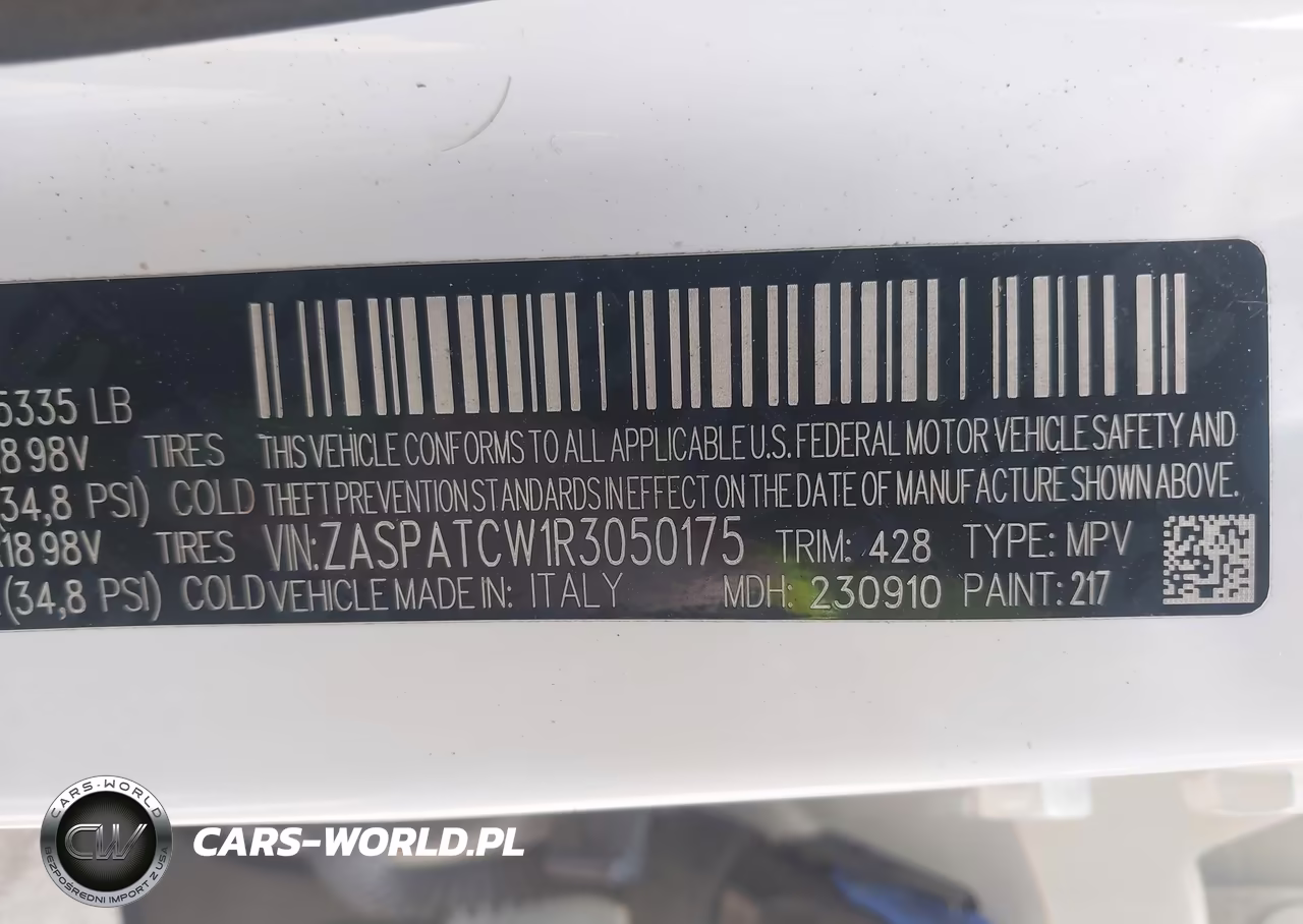 2024 Alfa Romeo Tonale Ti Eawd VIN:ZASPATCW1R3050175 - 9