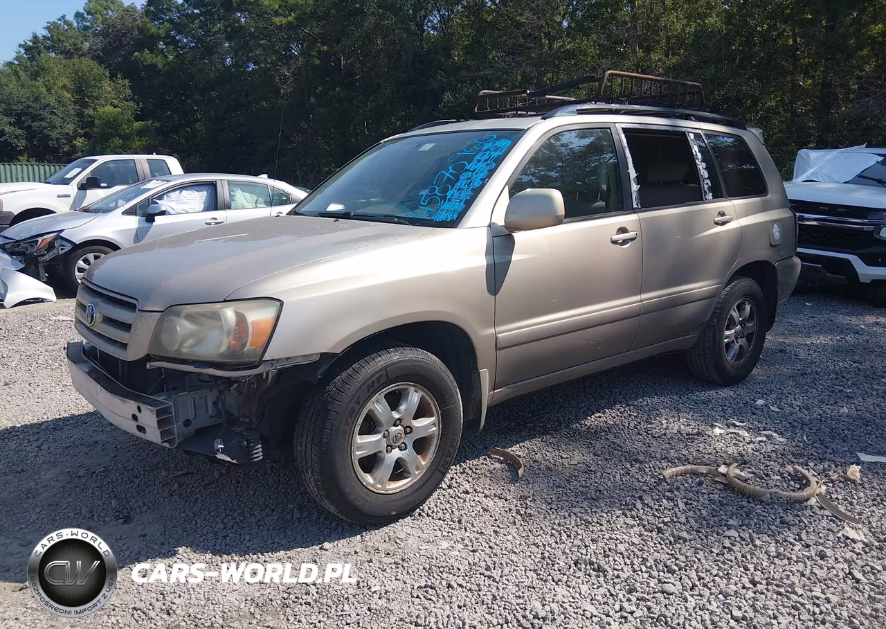 2007 Toyota Highlander VIN:JTEGD21A170159282 - 2