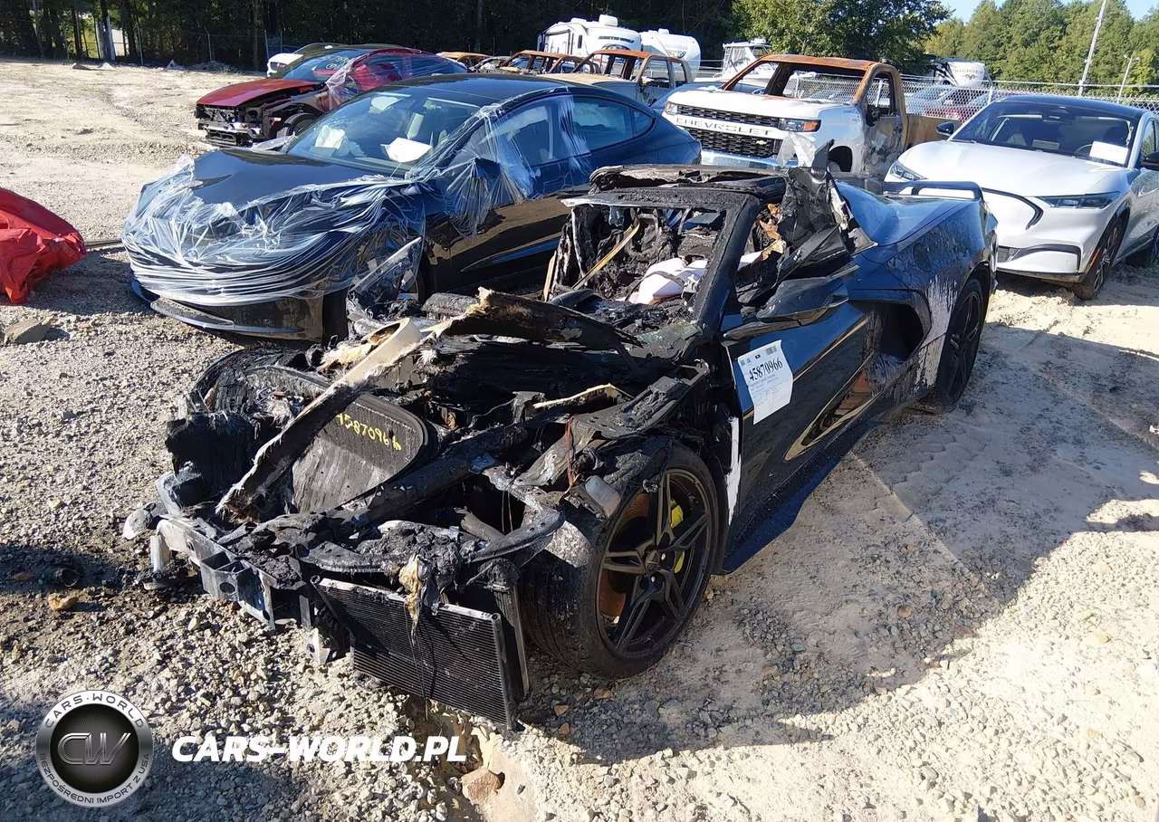 2020 Chevrolet Corvette Stingray Rwd 3Lt VIN:1G1Y82D49L5101767 - 2