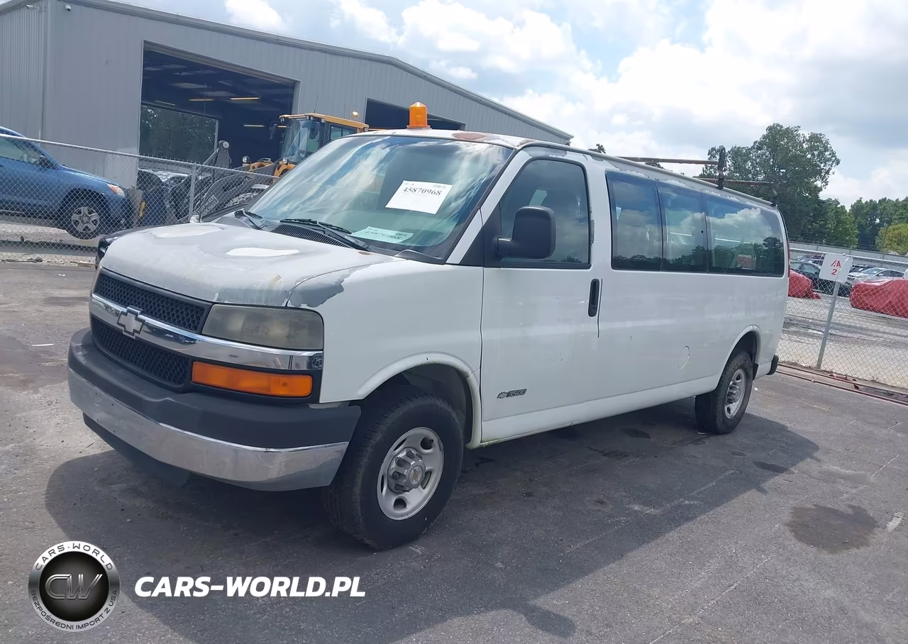 2003 Chevrolet Express Passenger VIN:1GAHG39U031111922 - 2