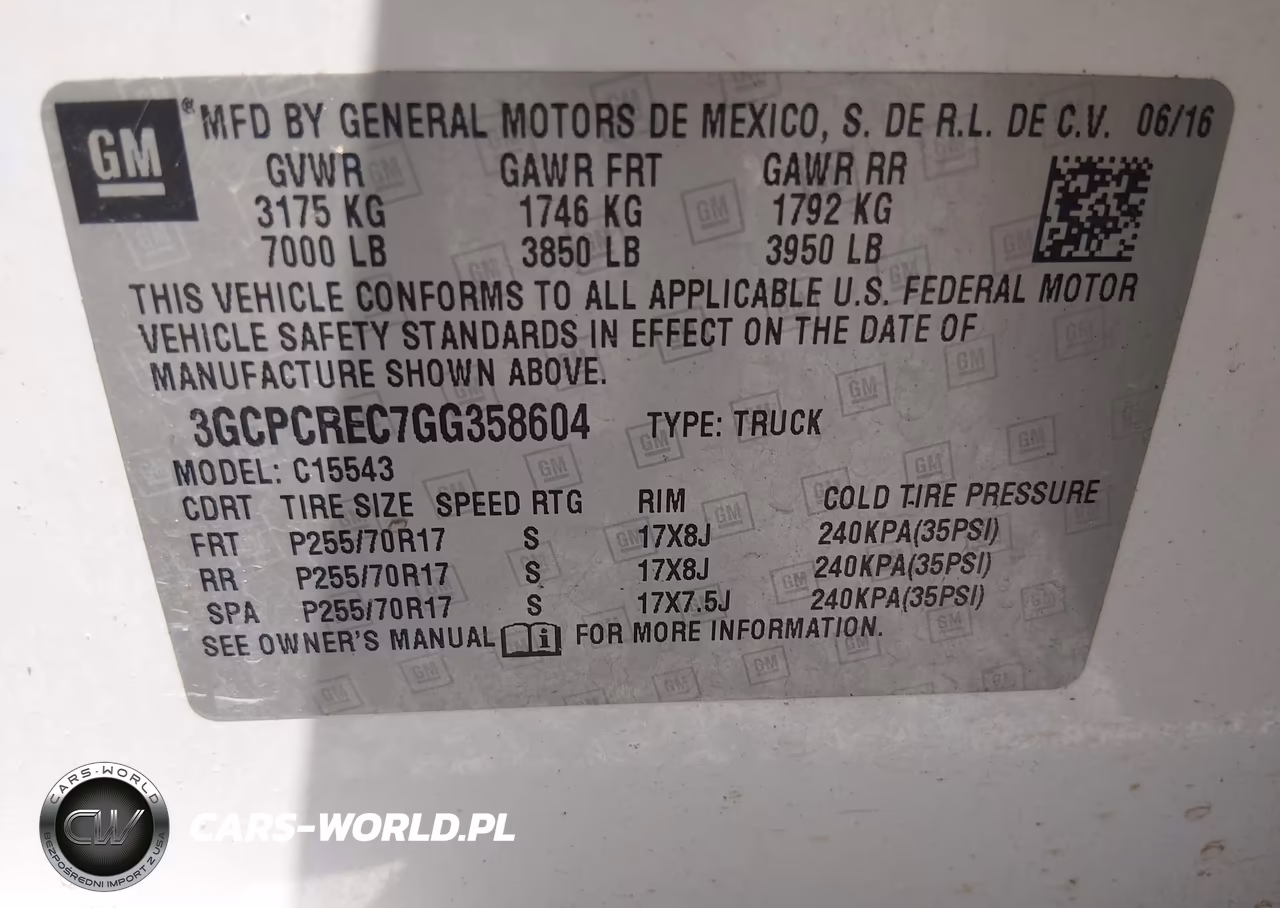 2016 Chevrolet Silverado 1500 Lt VIN:3GCPCREC7GG358604 - 9