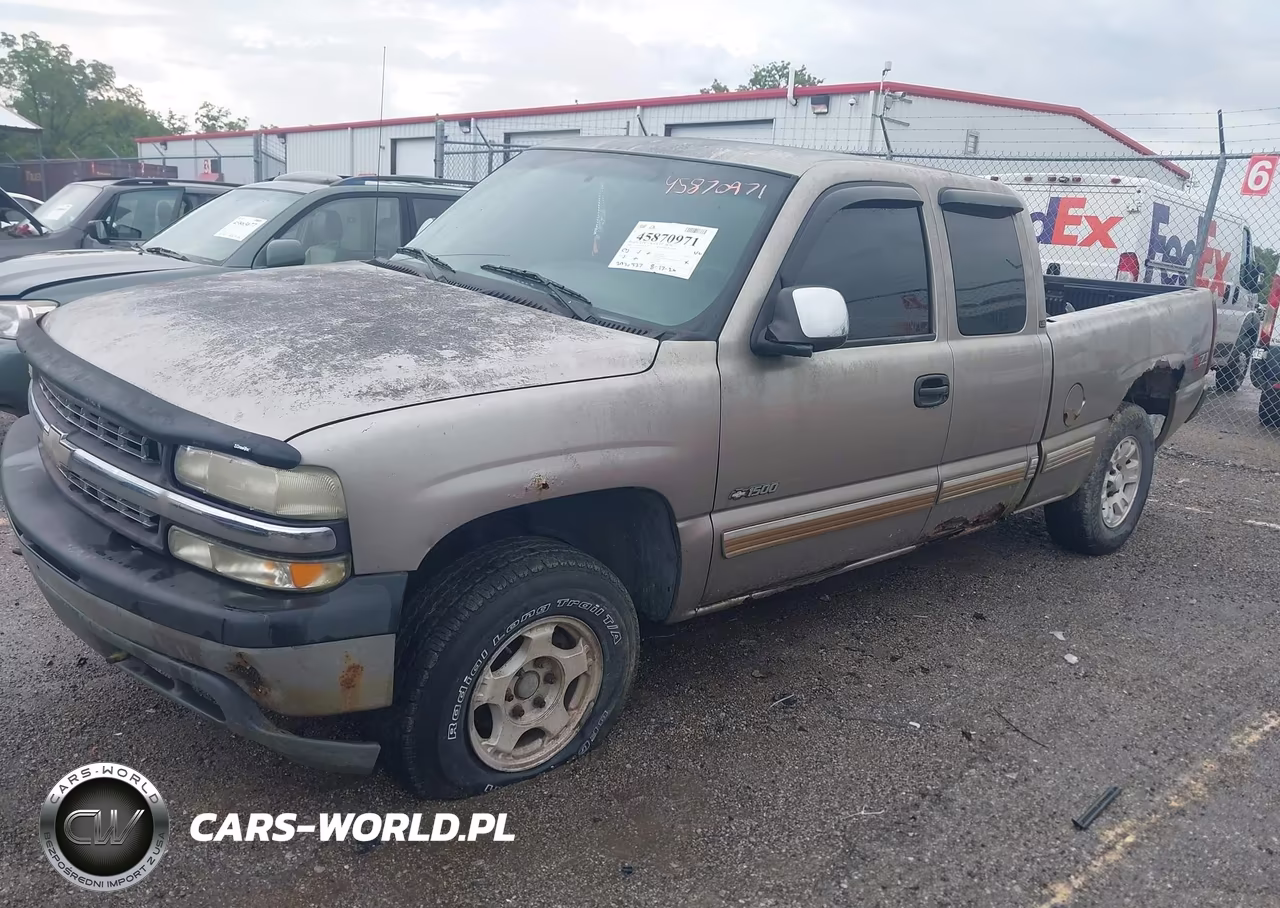 2001 Chevrolet Silverado 1500 Ls VIN:2GCEK19T411103544 - 2