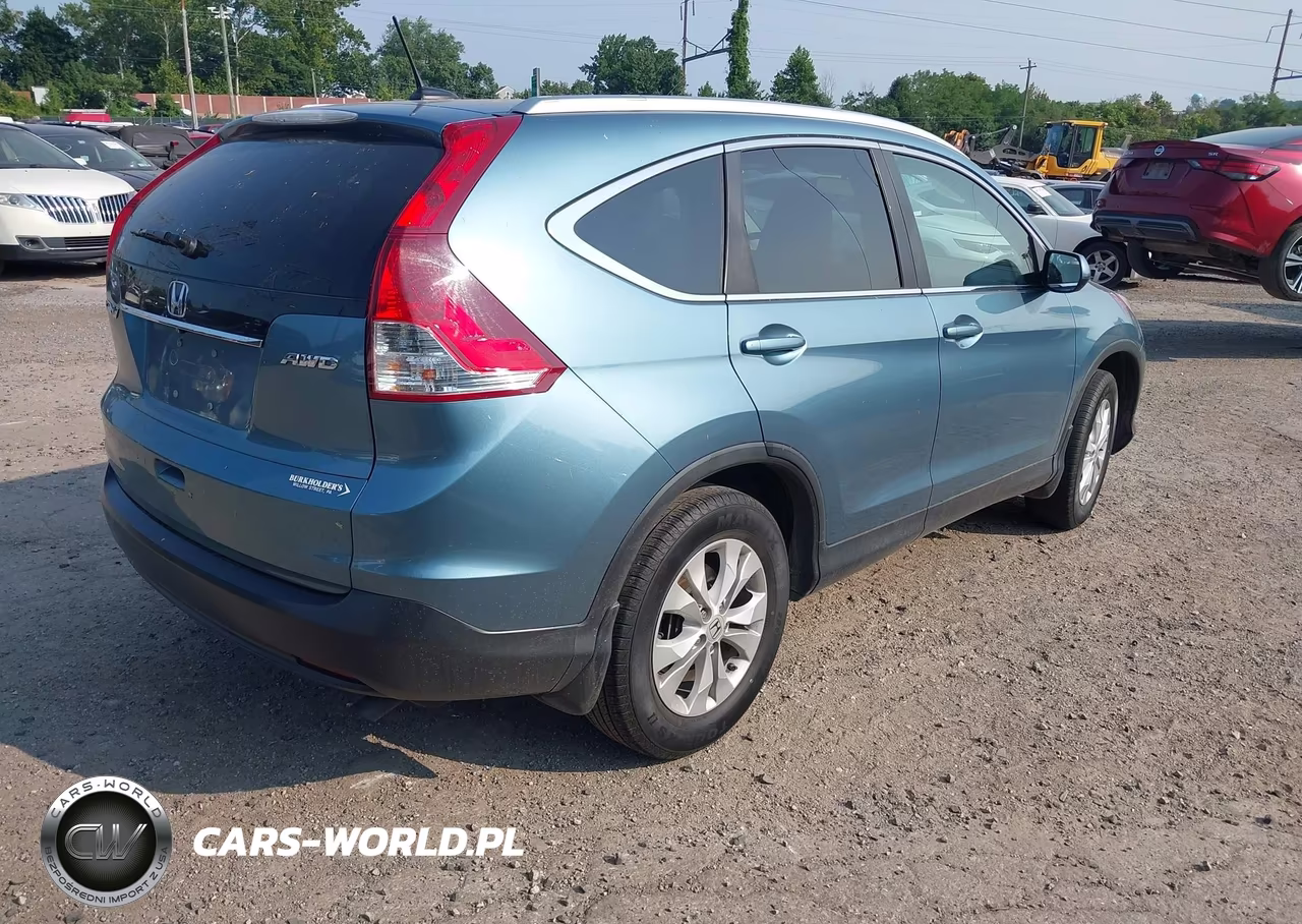 2013 Honda Cr-V Ex-L VIN:5J6RM4H72DL076385 - 4