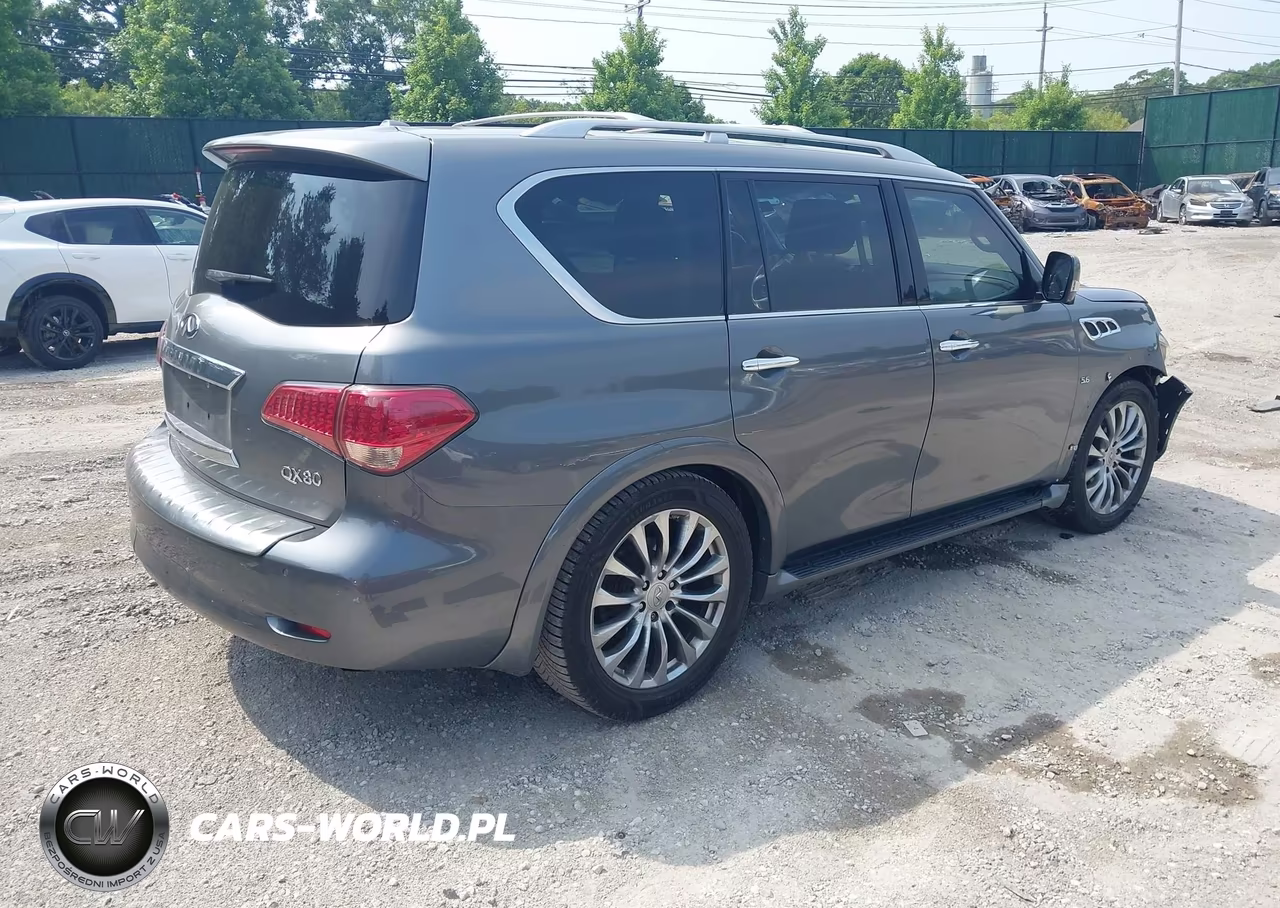 2015 Infiniti Qx80 VIN:JN8AZ2NEXF9085562 - 4