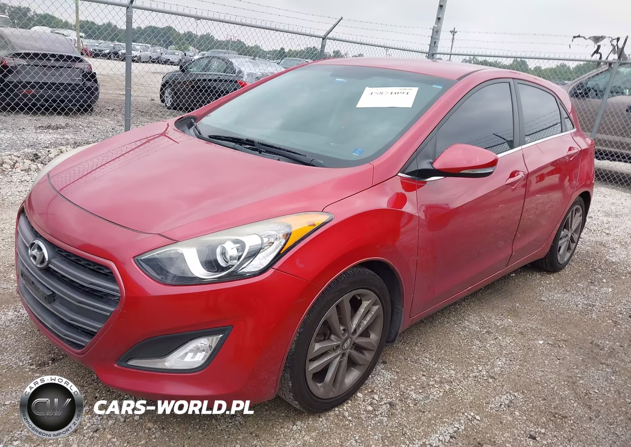 2016 Hyundai Elantra Gt VIN:KMHD35LH2GU282616 - 2