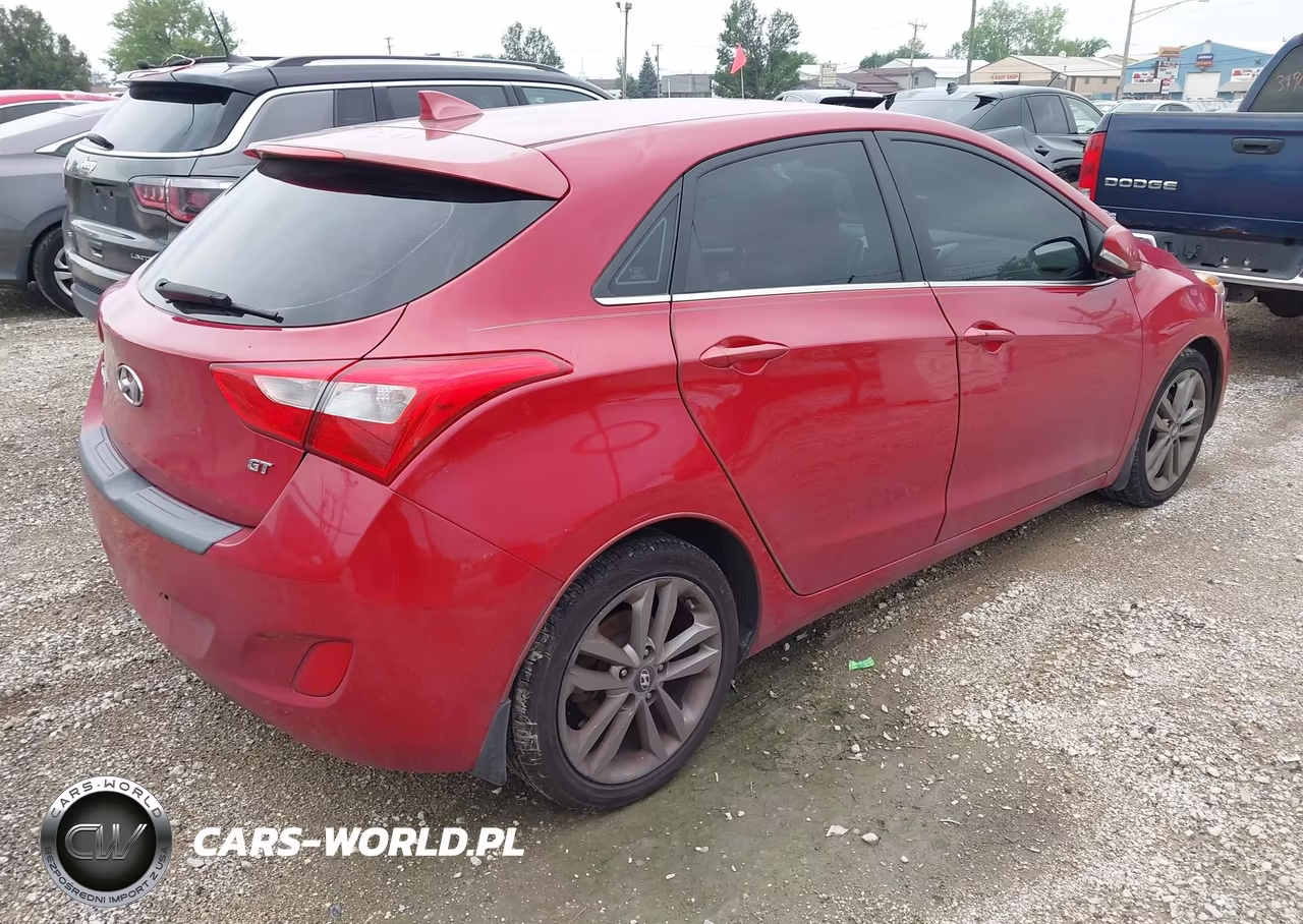 2016 Hyundai Elantra Gt VIN:KMHD35LH2GU282616 - 4