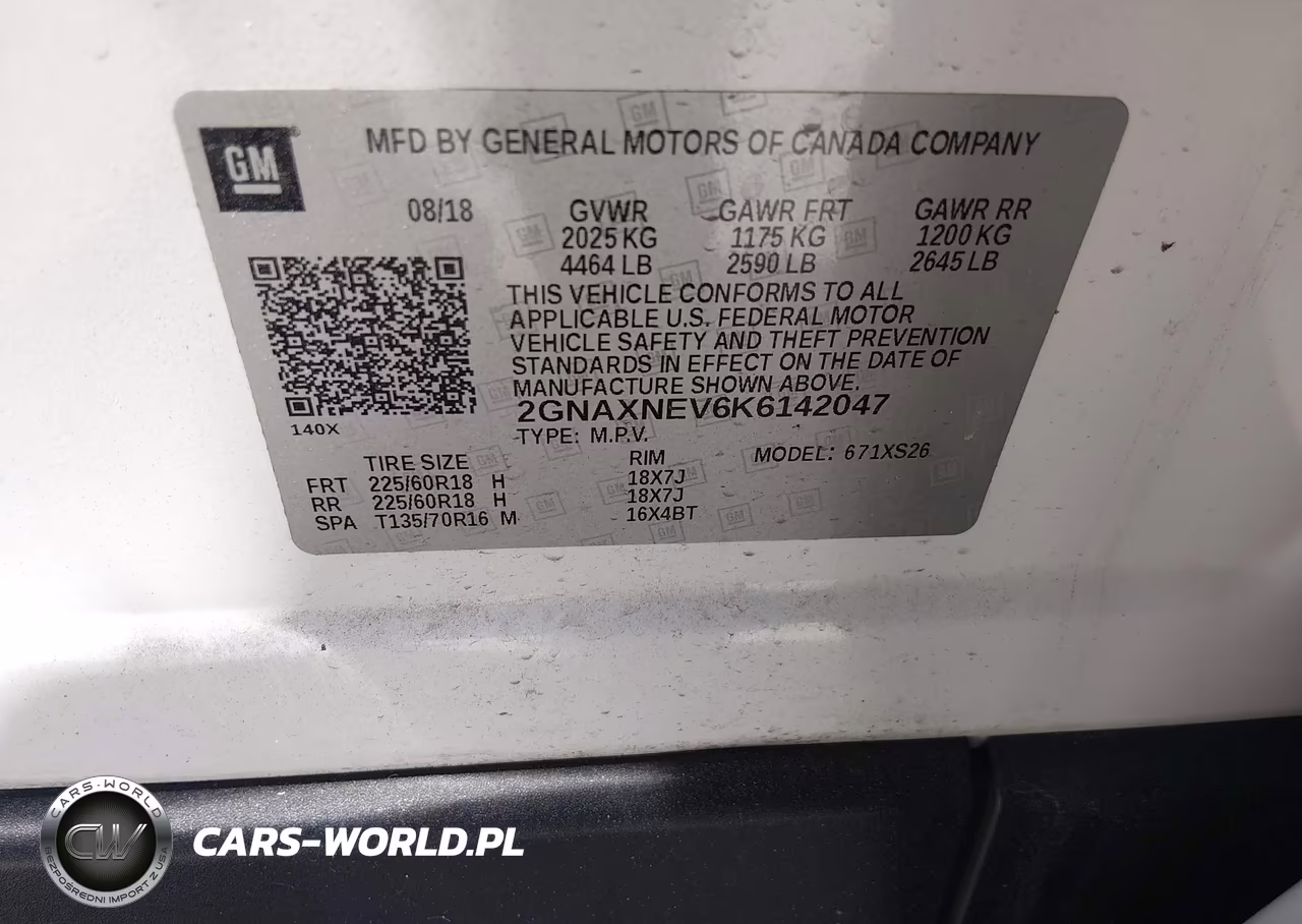2019 Chevrolet Equinox Premier VIN:2GNAXNEV6K6142047 - 9