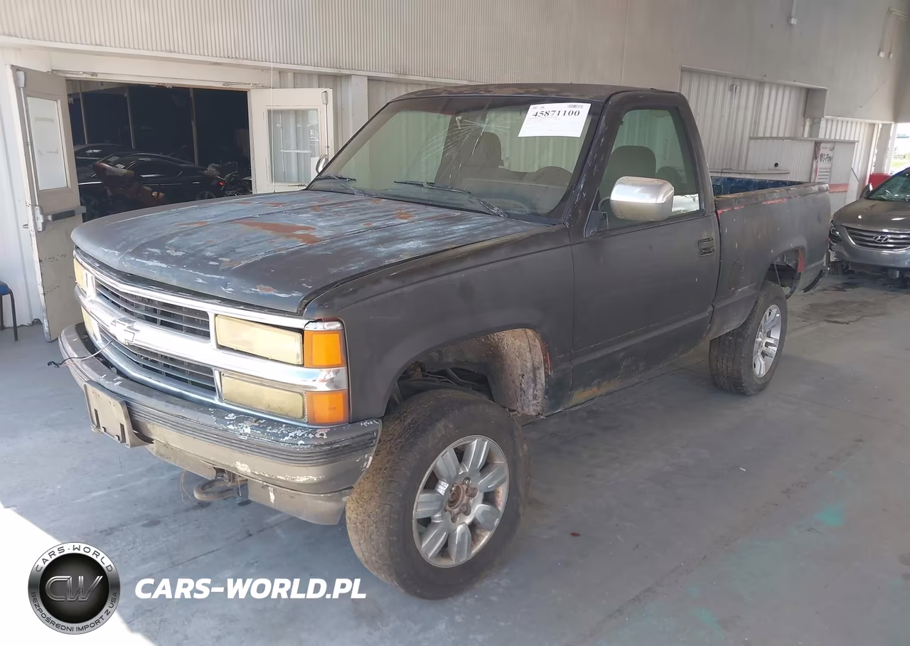 1993 Chevrolet Gmt-400 K1500 VIN:1GCEK14K8PZ167522 - 2