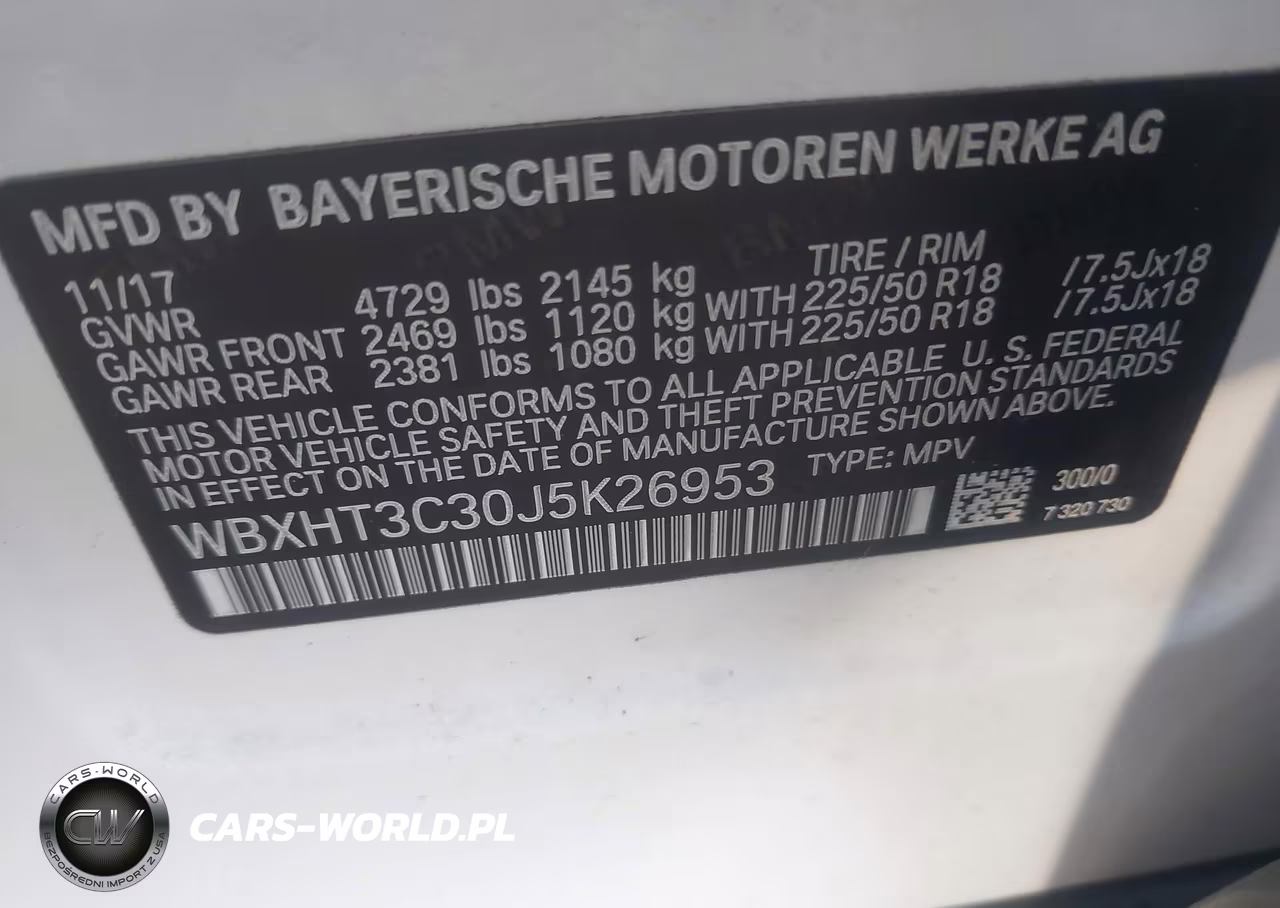 2018 BMW X1 xDrive28I VIN:WBXHT3C30J5K26953 - 9