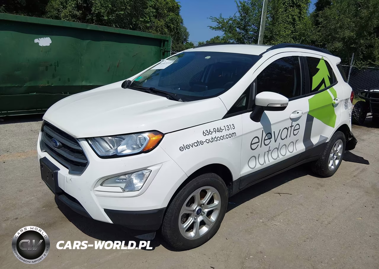 2022 Ford Ecosport Se VIN:MAJ6S3GL2NC468183 - 2