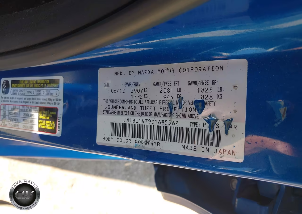 2012 Mazda 3 I VIN:JM1BL1V79C1685562 - 9