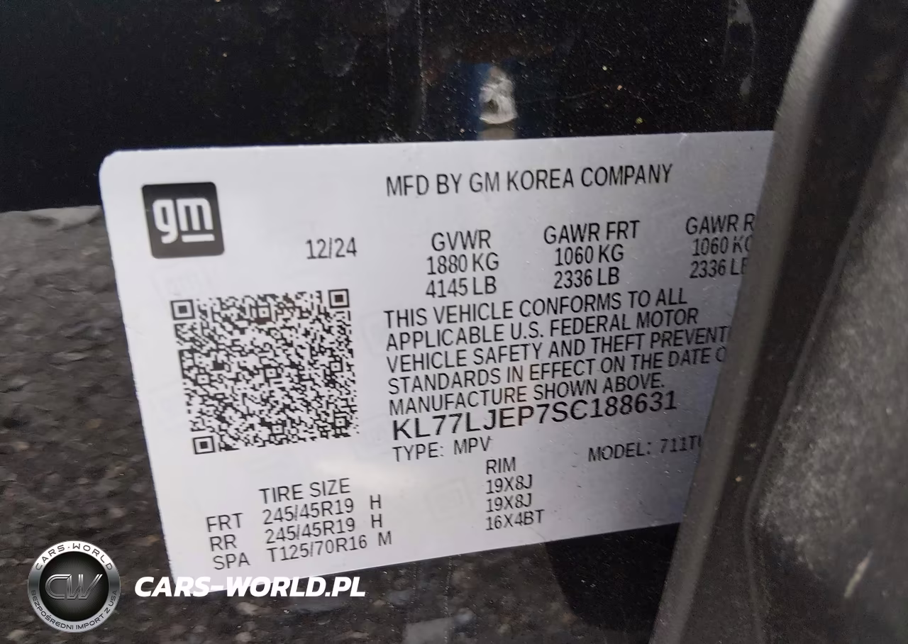 2025 Chevrolet Trax Fwd 2Rs VIN:KL77LJEP7SC188631 - 9