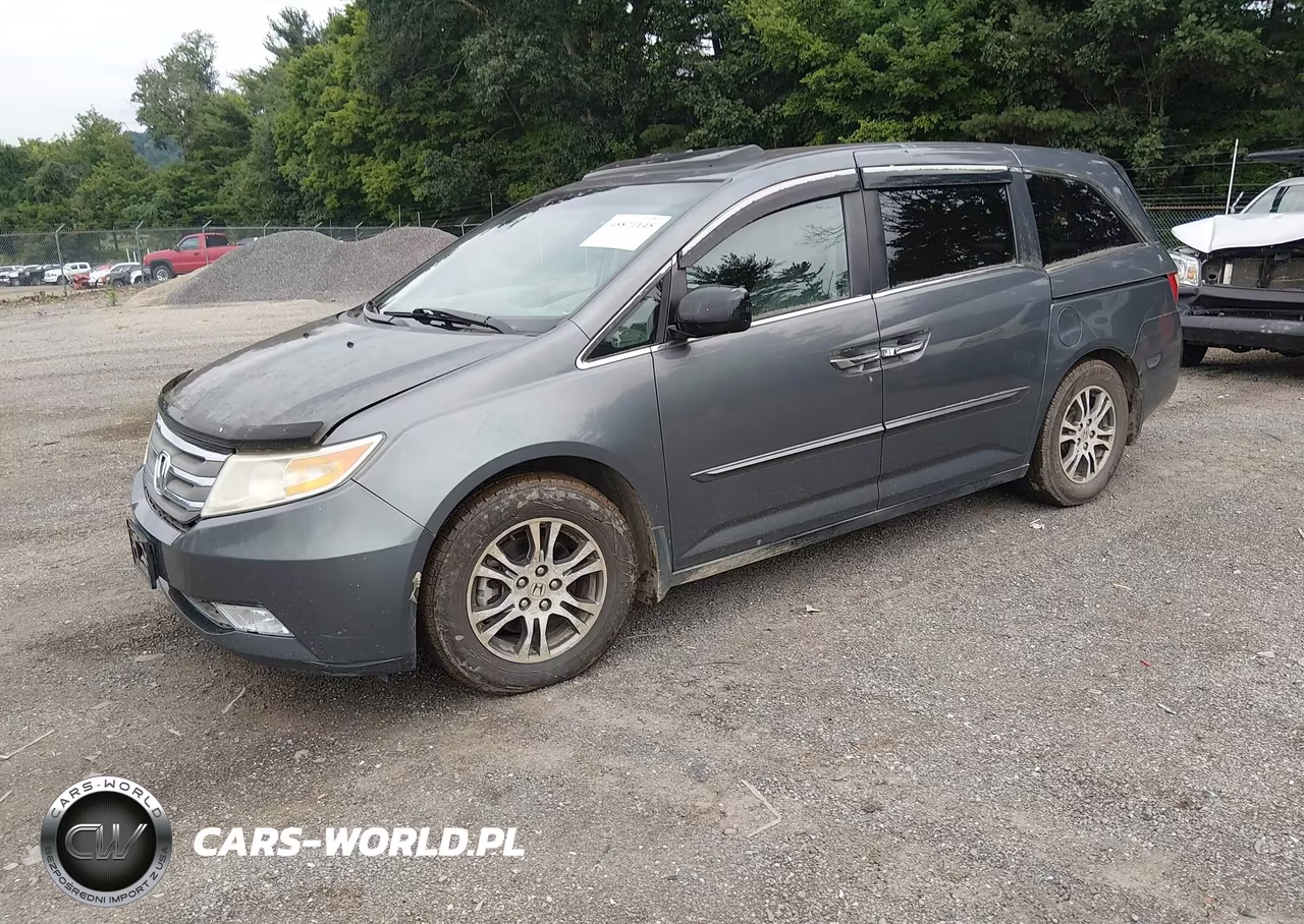 2011 Honda Odyssey Ex-L VIN:5FNRL5H68BB068281 - 2