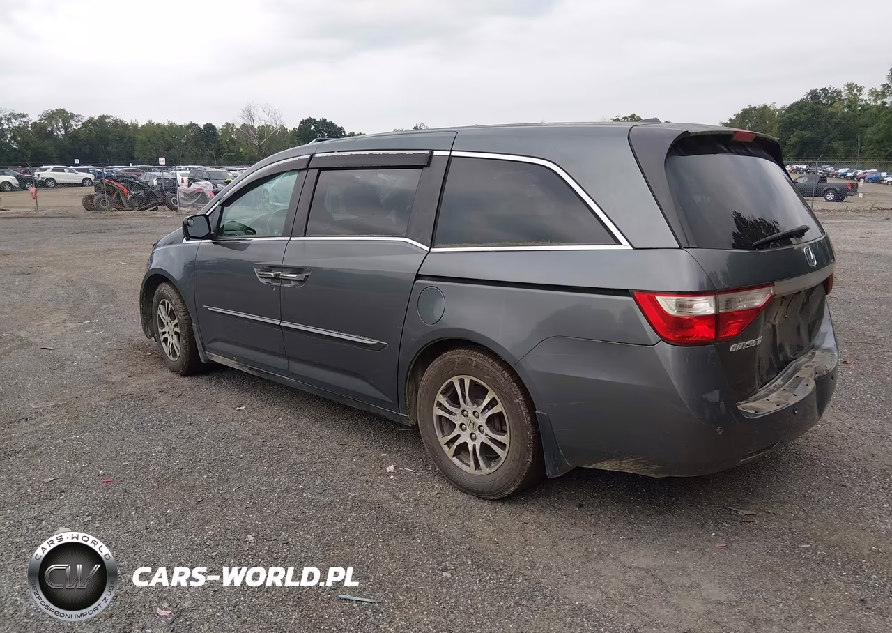 2011 Honda Odyssey Ex-L VIN:5FNRL5H68BB068281 - 3