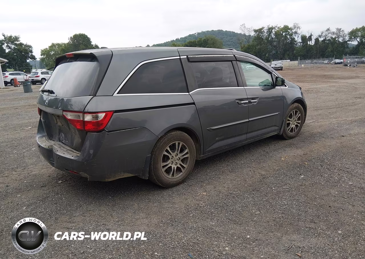 2011 Honda Odyssey Ex-L VIN:5FNRL5H68BB068281 - 4