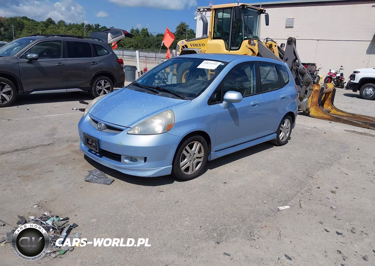 2008 Honda Fit Sport VIN:JHMGD38608S035990 - 2