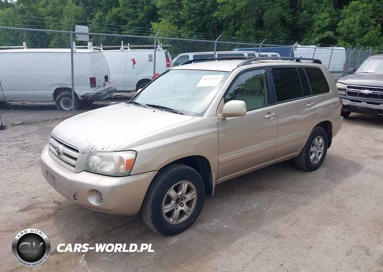 2006 Toyota Highlander V6 VIN:JTEEP21A260163628 - 2