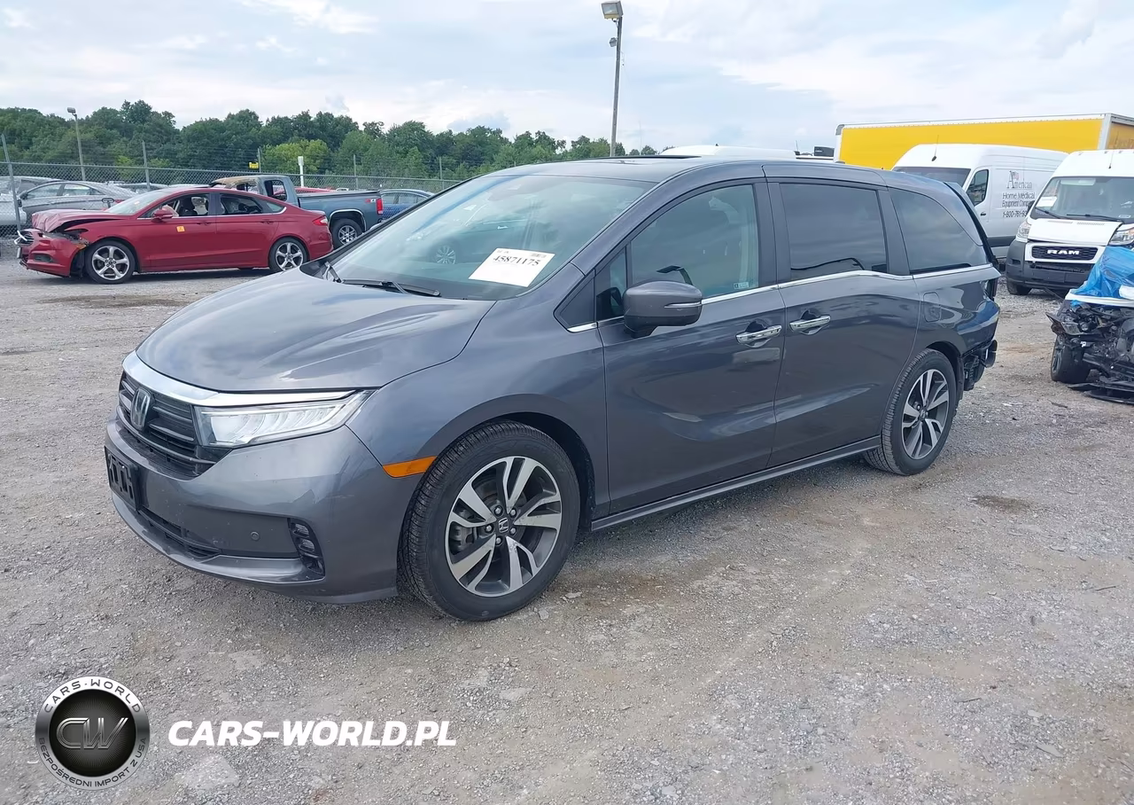 2024 Honda Odyssey Touring VIN:5FNRL6H81RB023586 - 2