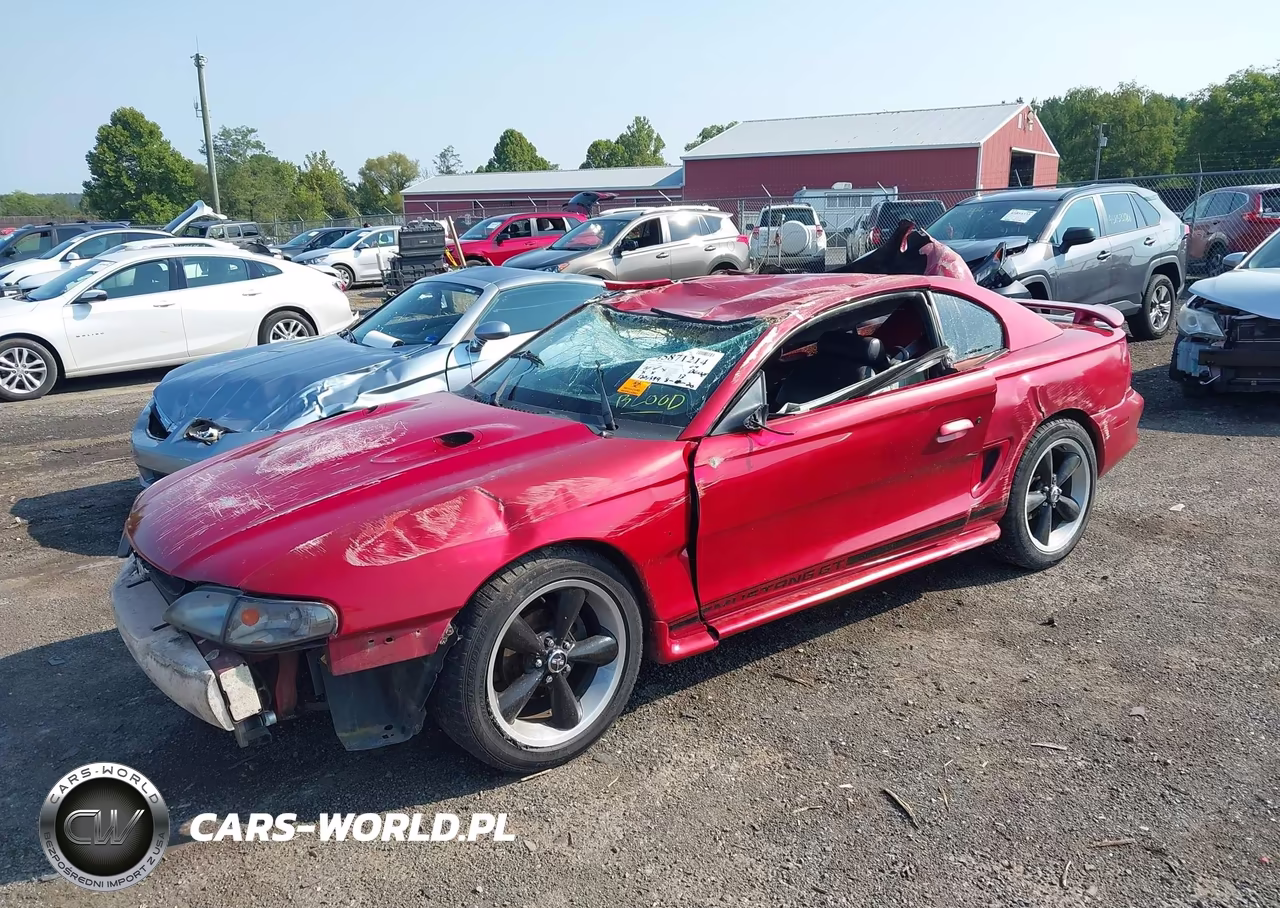 1996 Ford Mustang Gt VIN:1FALP42XXTF204841 - 2