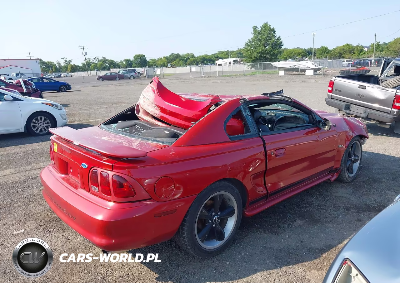 1996 Ford Mustang Gt VIN:1FALP42XXTF204841 - 4