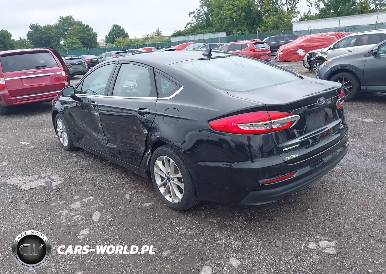 2020 Ford Fusion Hybrid Se VIN:3FA6P0LU2LR102530 - 3