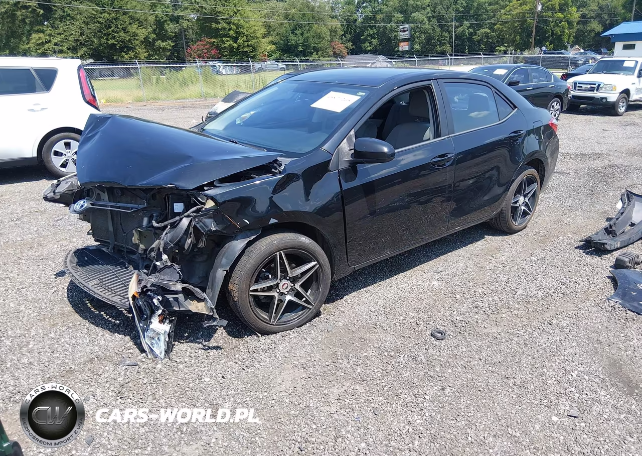 2015 Toyota Corolla Le VIN:5YFBURHE5FP222310 - 2