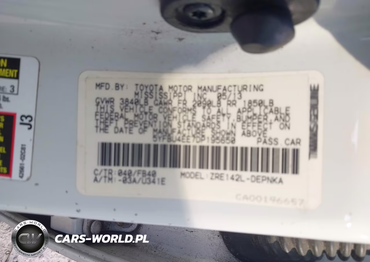 2013 Toyota Corolla Le VIN:5YFBU4EE7DP195650 - 9