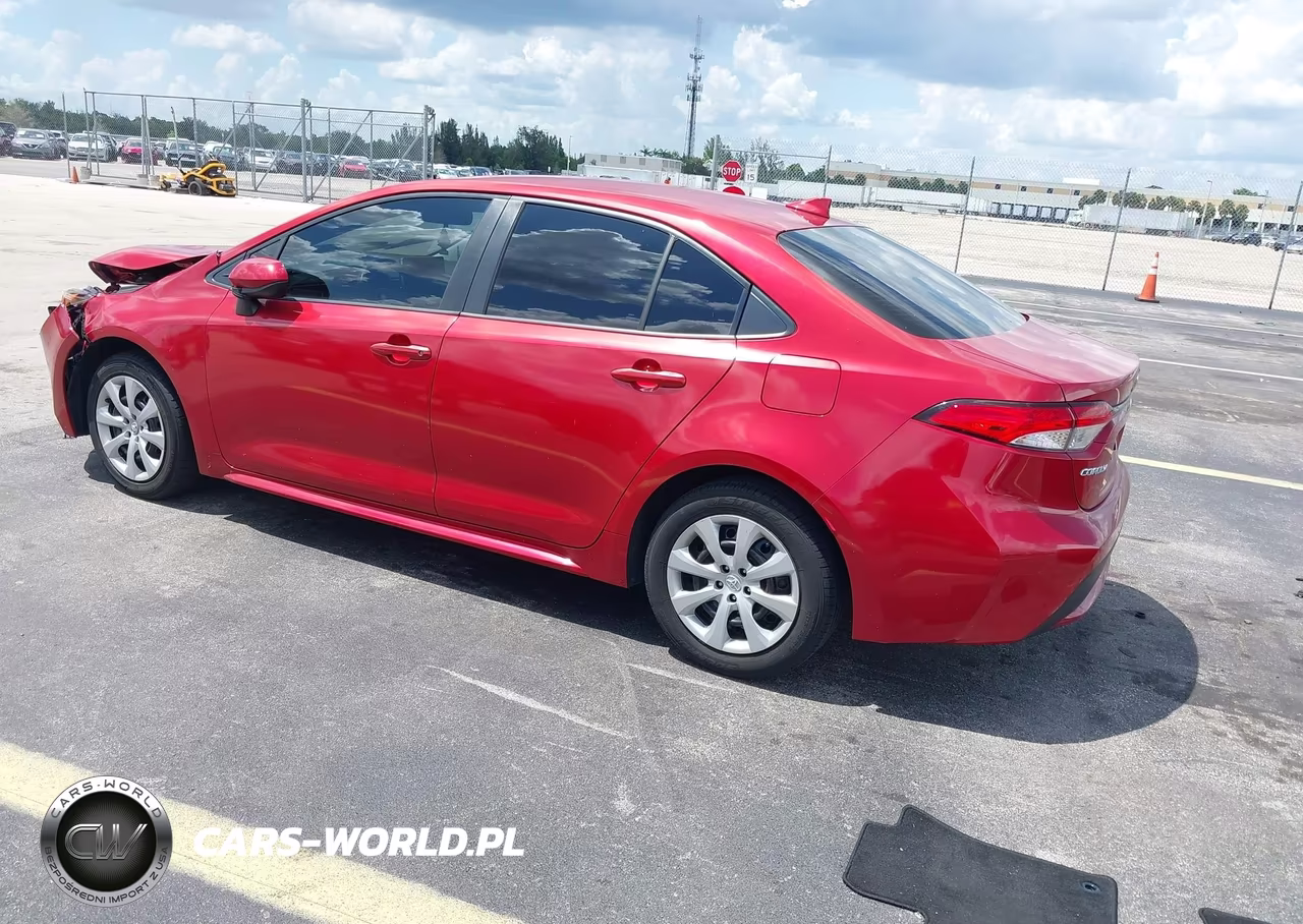 2020 Toyota Corolla Le VIN:JTDEPRAE4LJ101489 - 3