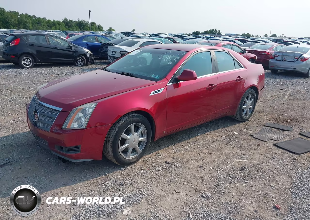 2008 Cadillac Cts Rwd W-1Sa VIN:1G6DF577780211713 - 2