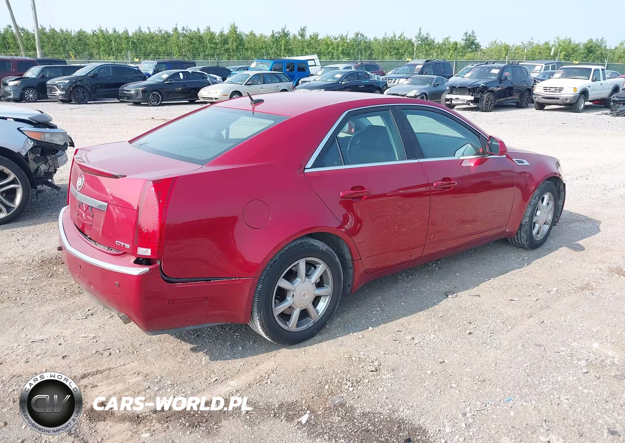 2008 Cadillac Cts Rwd W-1Sa VIN:1G6DF577780211713 - 4