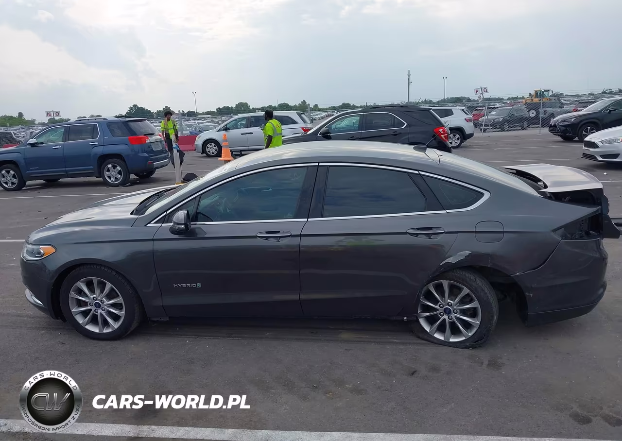 2017 Ford Fusion Hybrid Se VIN:3FA6P0LU6HR129544 - 15