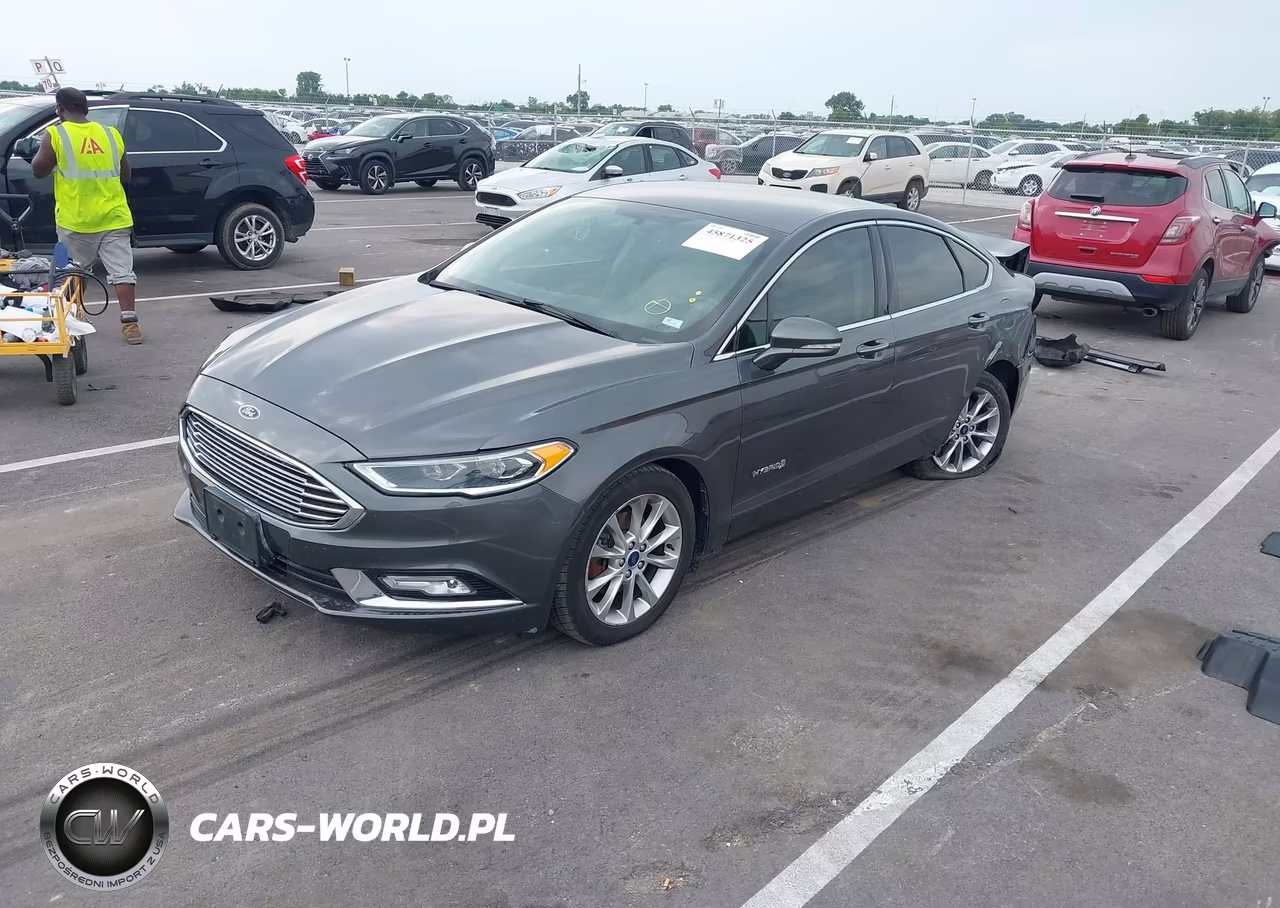 2017 Ford Fusion Hybrid Se VIN:3FA6P0LU6HR129544 - 2