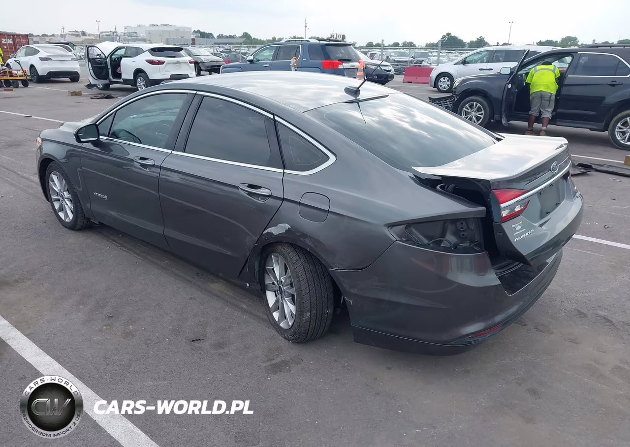 2017 Ford Fusion Hybrid Se VIN:3FA6P0LU6HR129544 - 3
