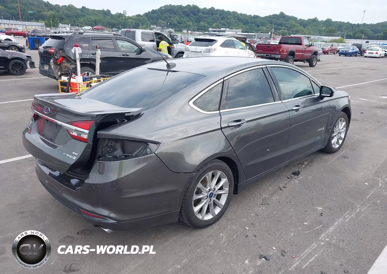 2017 Ford Fusion Hybrid Se VIN:3FA6P0LU6HR129544 - 4