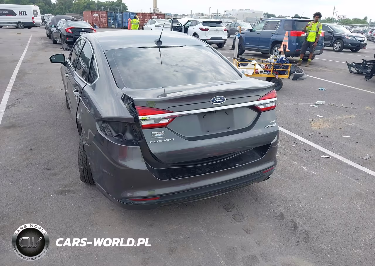 2017 Ford Fusion Hybrid Se VIN:3FA6P0LU6HR129544 - 6