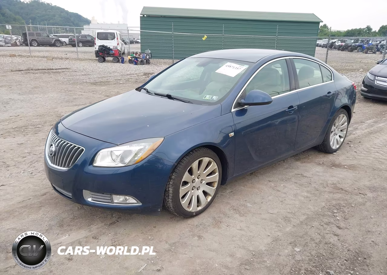 2011 Buick Regal Cxl Turbo Russelsheim VIN:W04GZ5GV1B1067832 - 2
