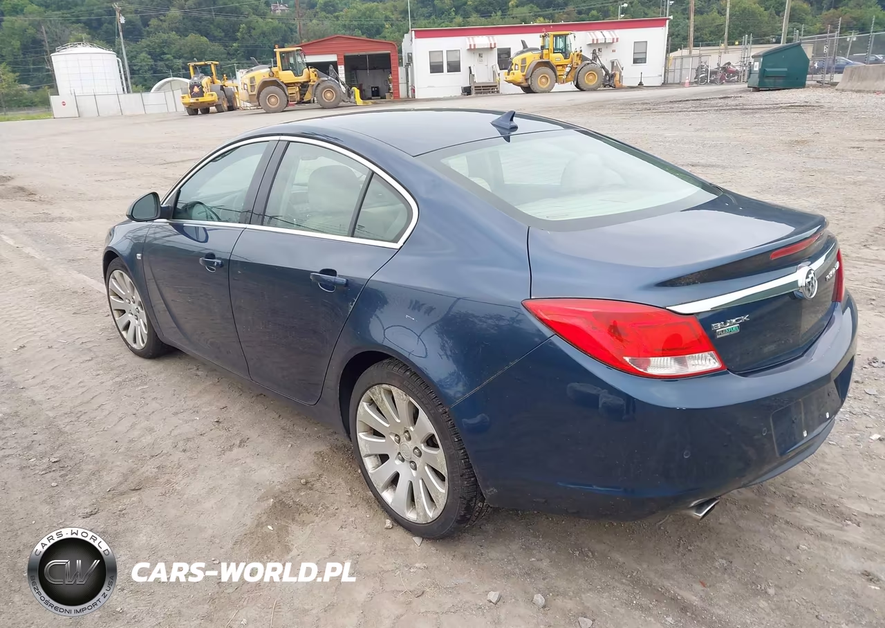 2011 Buick Regal Cxl Turbo Russelsheim VIN:W04GZ5GV1B1067832 - 3