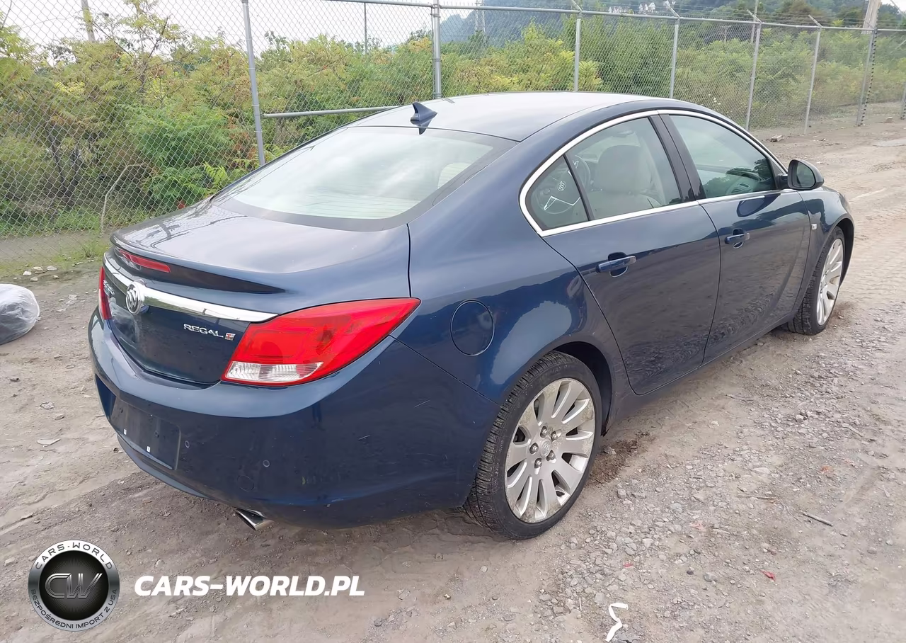 2011 Buick Regal Cxl Turbo Russelsheim VIN:W04GZ5GV1B1067832 - 4