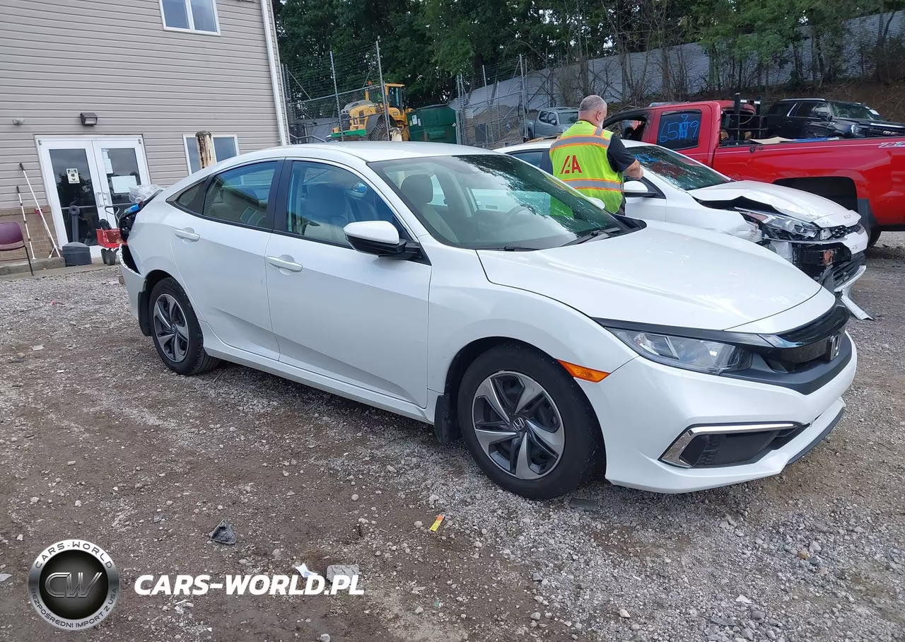 2019 Honda Civic Lx VIN:2HGFC2F66KH603544 - 1