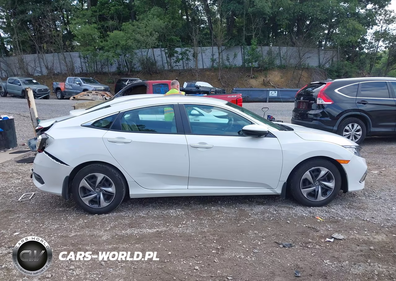 2019 Honda Civic Lx VIN:2HGFC2F66KH603544 - 13