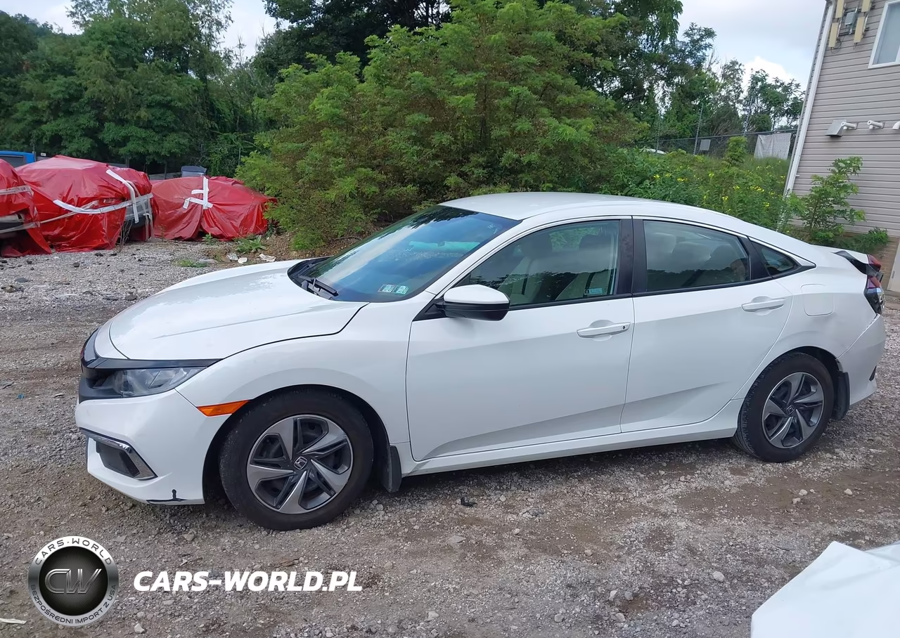 2019 Honda Civic Lx VIN:2HGFC2F66KH603544 - 14