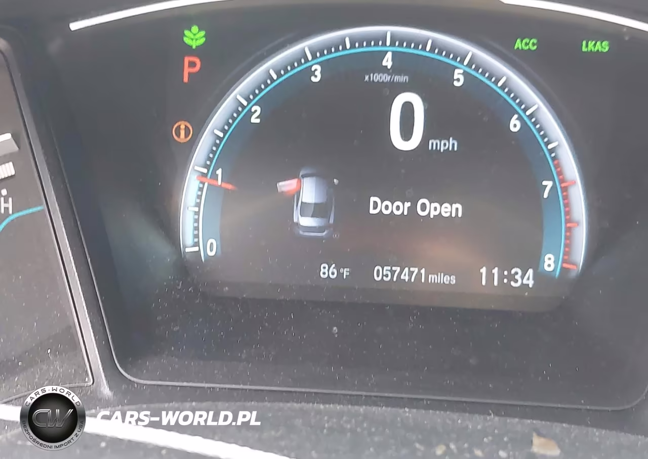 2019 Honda Civic Lx VIN:2HGFC2F66KH603544 - 15