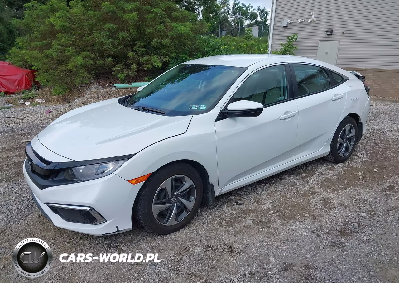 2019 Honda Civic Lx VIN:2HGFC2F66KH603544 - 2