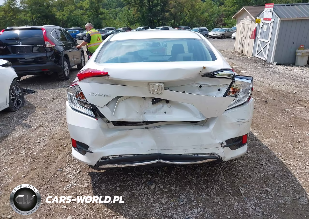 2019 Honda Civic Lx VIN:2HGFC2F66KH603544 - 6