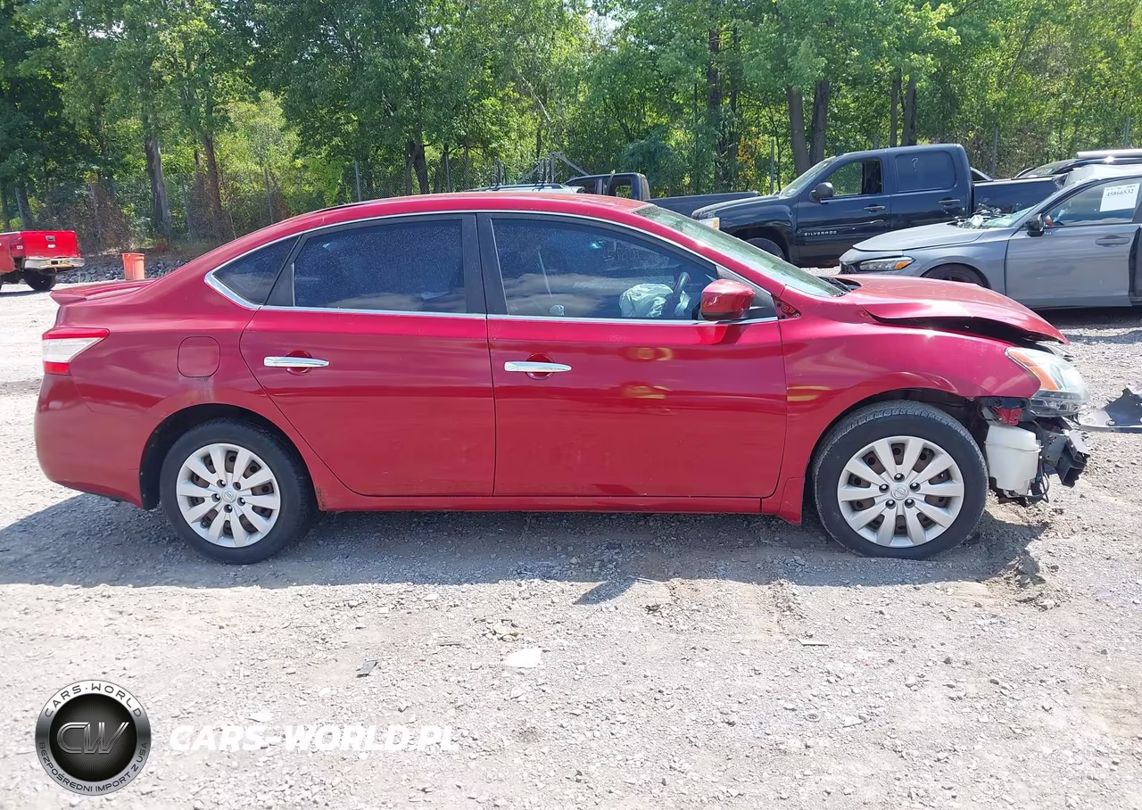 2013 Nissan Sentra Sv VIN:3N1AB7AP5DL732008 - 13