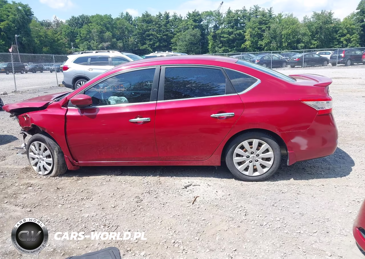 2013 Nissan Sentra Sv VIN:3N1AB7AP5DL732008 - 14