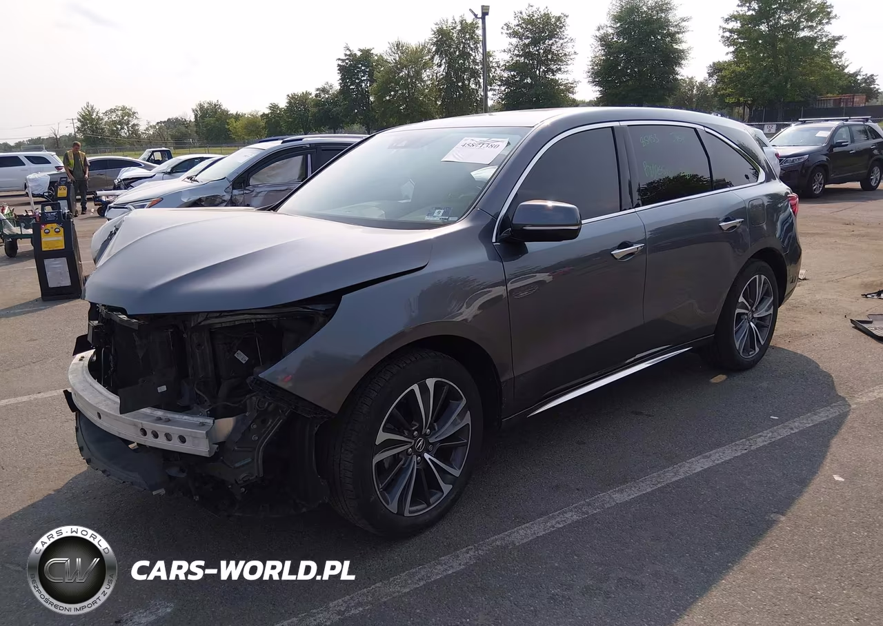 2019 Acura Mdx Tech Pkg VIN:5J8YD4H58KL019445 - 2