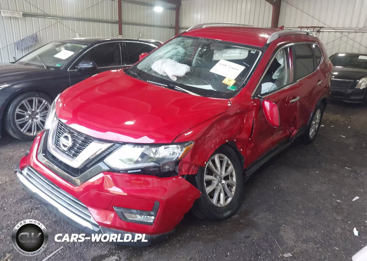 2017 Nissan Rogue Sv VIN:JN8AT2MV3HW010502 - 2
